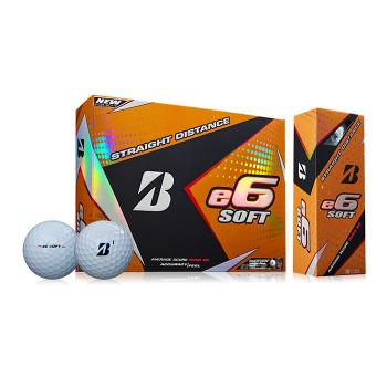 【飛揚高爾夫】Bridgestone e6 Soft 球(3-piece) ,12/DZ ,White 三層球