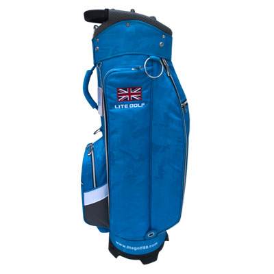 【飛揚高爾夫】 Lite TA-5668 Cart Bag 9吋 ,迷彩淡藍 球袋