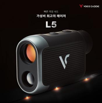 【飛揚高爾夫】新款韓國高爾夫測距儀電子球童voice caddie VC-L5球場測距儀
