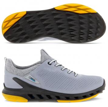 【飛揚高爾夫】ecco 男鞋(無釘) Biom Cool Pro #102104-01177 灰/黃【EU40-43】【下單前請先詢問是否有現貨】