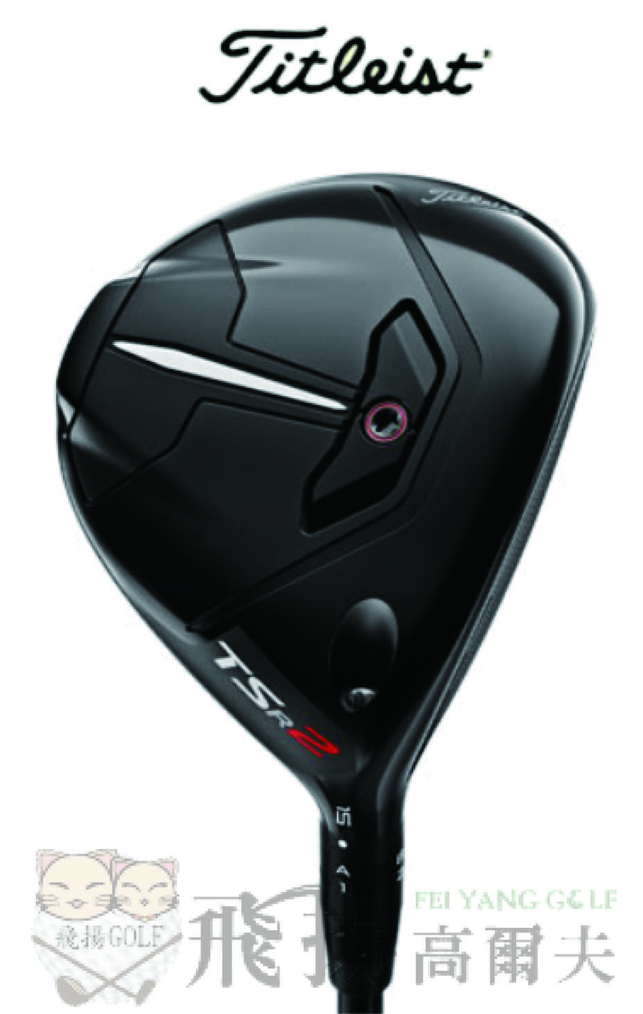 【飛揚高爾夫】'22 Titleist TSR2 球道木桿, 碳身碳身Mitsubishi Tensei 65(亞規)