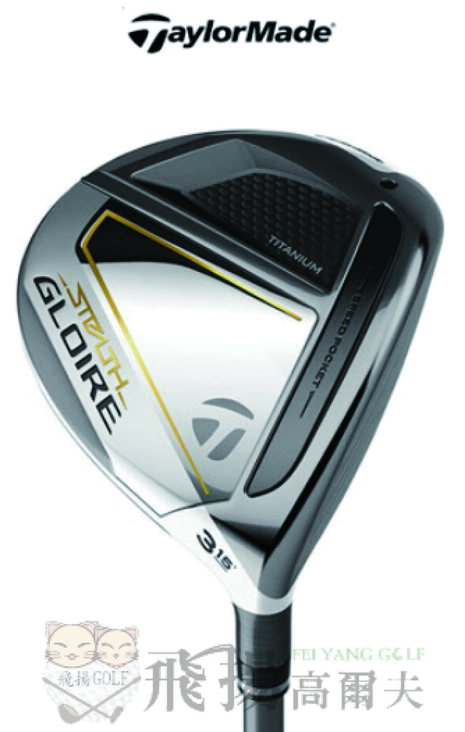 【飛揚高爾夫】'22 TaylorMade STEALTH Gloire 球道木桿(Ti Face),碳身Fujikura Speeder NX TM 硬度R (日規)