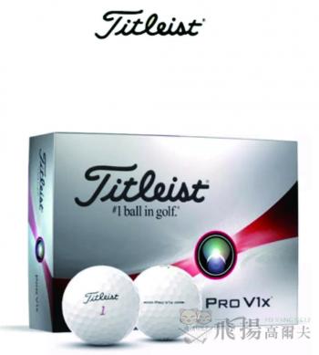 【飛揚高爾夫】'23 Titleist Pro V1X Golf Ball ,4-piece(12/DZ) White 四層球