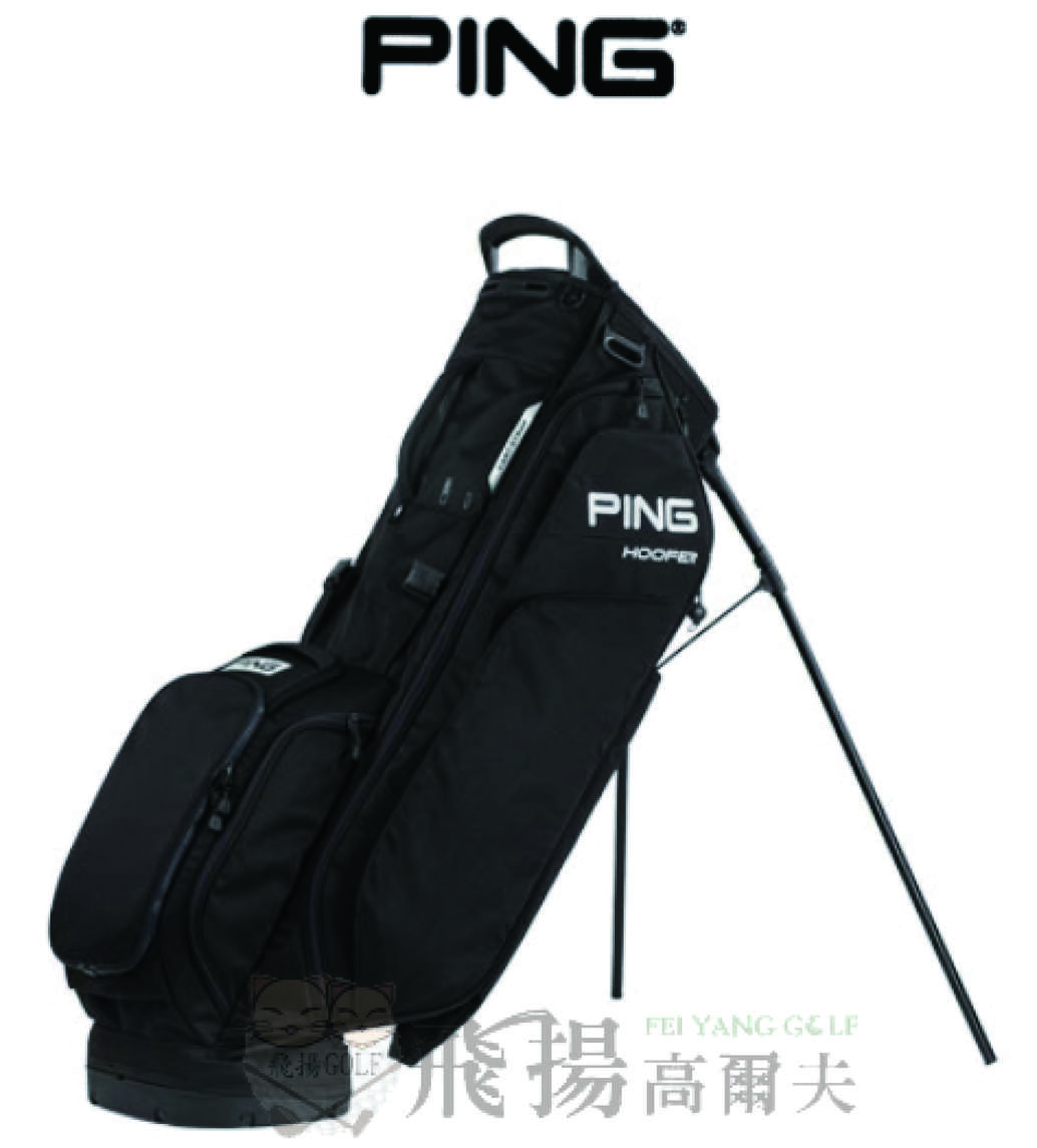 【飛揚高爾夫】Ping Hoofer 231 Stand Bag 黑 ,#PI23A510601 腳架袋