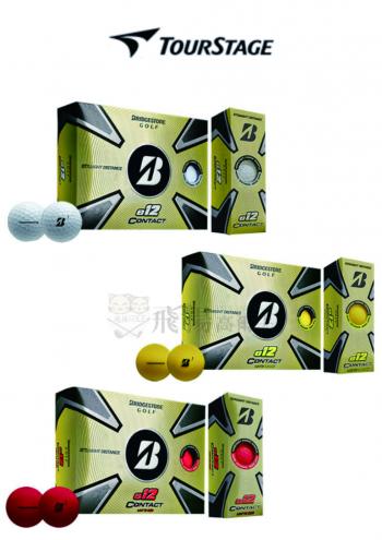 【飛揚高爾夫】23 Bridgestone e12 Contact 球,3-piece (12/DZ) 