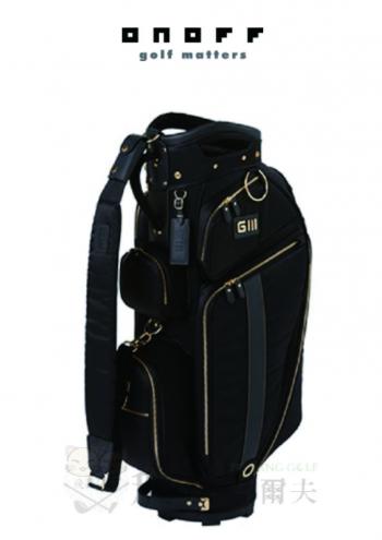 【飛揚高爾夫】ONOFF GIII Caddie Bag 9吋 #GB0424 ,黑