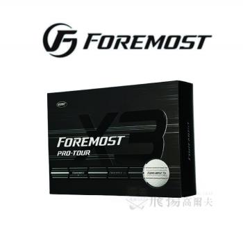 【飛揚高爾夫】FOREMOST PRO-TOUR X3, 高爾夫三層球