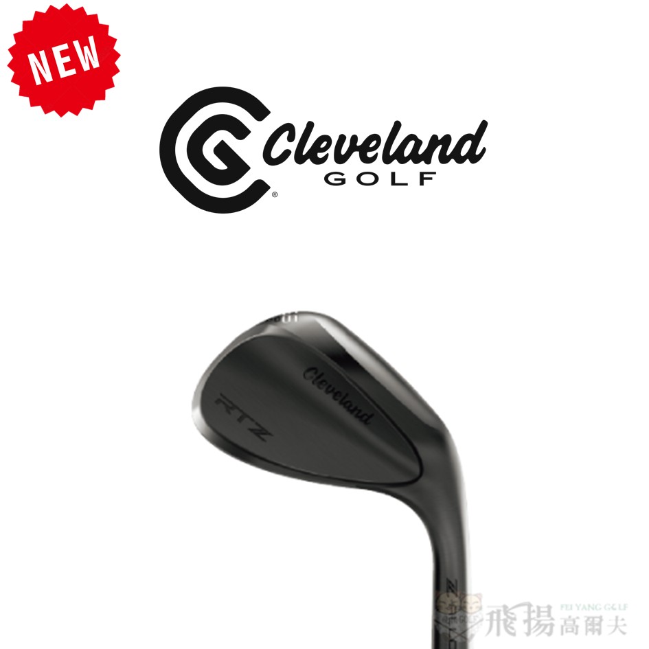 【飛揚高爾夫】CLEVELAND GOLF, RTZ WEDGE 挖起桿(Black Stain), 桿身 Dynamaic Gold