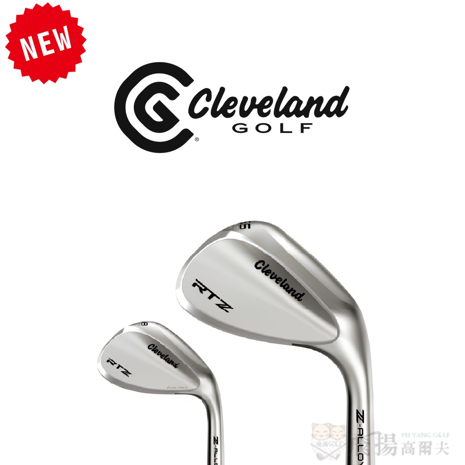 【飛揚高爾夫】CLEVELAND GOLF, RTZ WEDGE 挖起桿 (Tour Stain)(Full-Face), 桿身 N.S. PRO 950GH neo