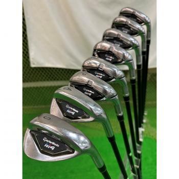 【二手#20326】TaylorMade M4  碳纖維鐵桿組 #5~P+A+S(共8支) ,硬度R