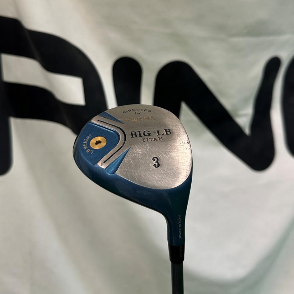 【二手#20379】★經典再揮★ Honma 2星 Big-LB #3,#5球道木桿 硬度S