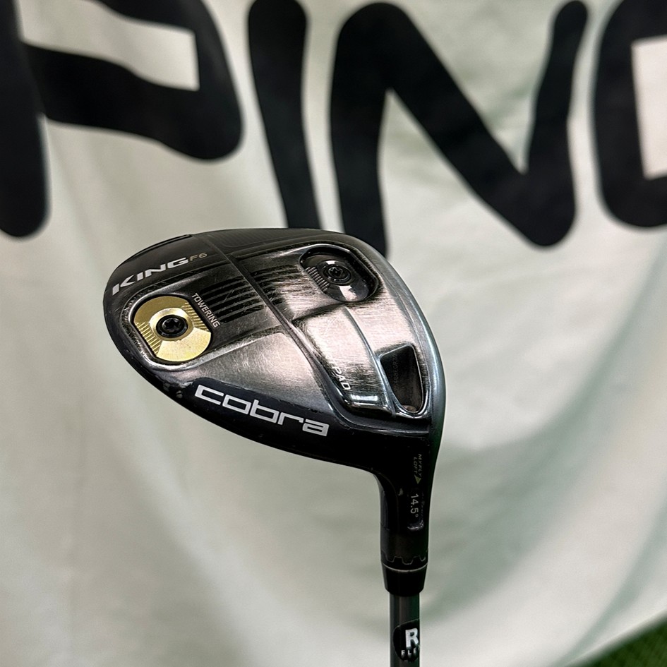 【二手#20393】Cobra King F6 三號球道木桿 硬度R 角度14.5ﾟ