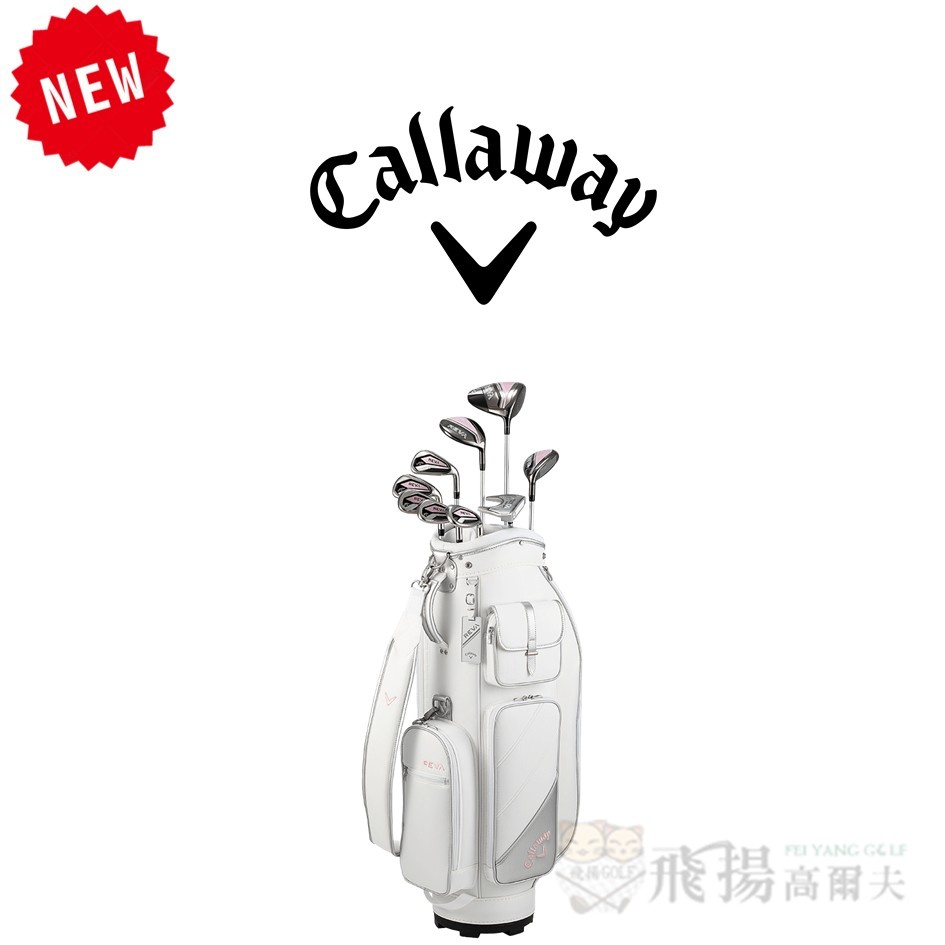 【飛揚高爾夫】REVA 女仕套桿(#1,#4木+U5,6鐵木+#7~9+PW+SW+推+袋) (共10支)