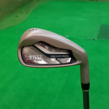 【二手#20399】Bridgestone PHYZ PREMIUM MODEL 碳纖維鐵桿, #6號, 硬度R