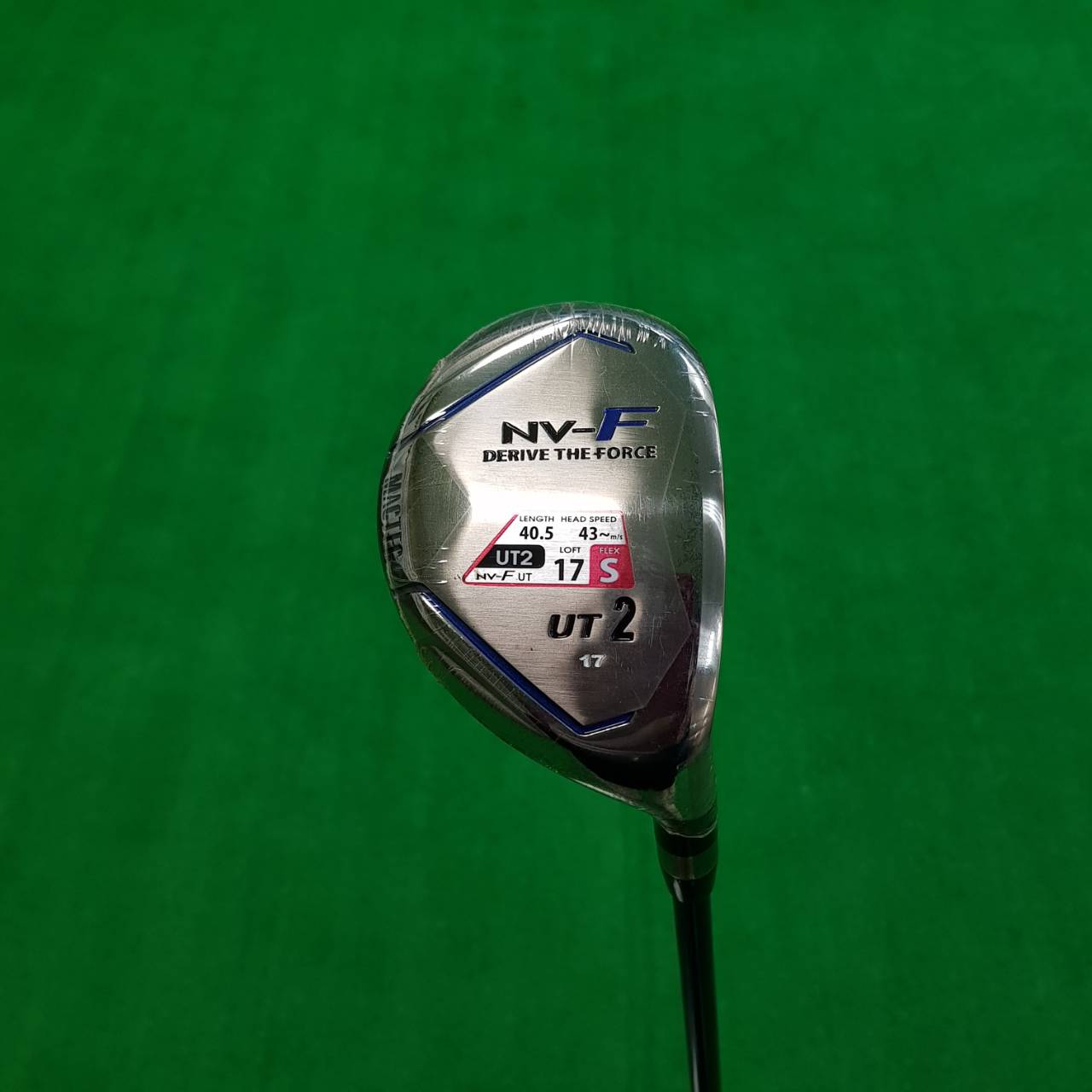 【二手#20406】★全新商品★MacGregor MACTEC NV-F 小雞腿, UT2桿身:S 角度:17ﾟ