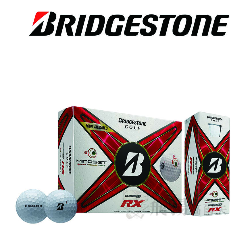 【飛揚高爾夫】Bridgestone Tour B RX Mindset 高爾夫球, 12/DZ