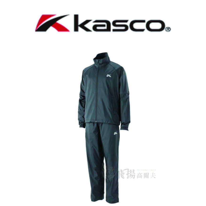 【飛揚高爾夫】Kasco Rain Suit 男雨衣ARW-007, 黑色