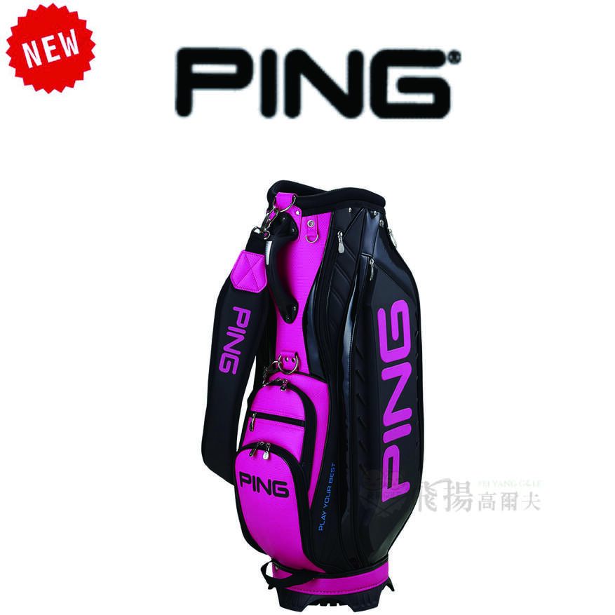 【飛揚高爾夫】Ping CB-U2504 AUTHENTIC 桿袋 ,#PI25A510512 ,黑/粉 (亞洲限定)