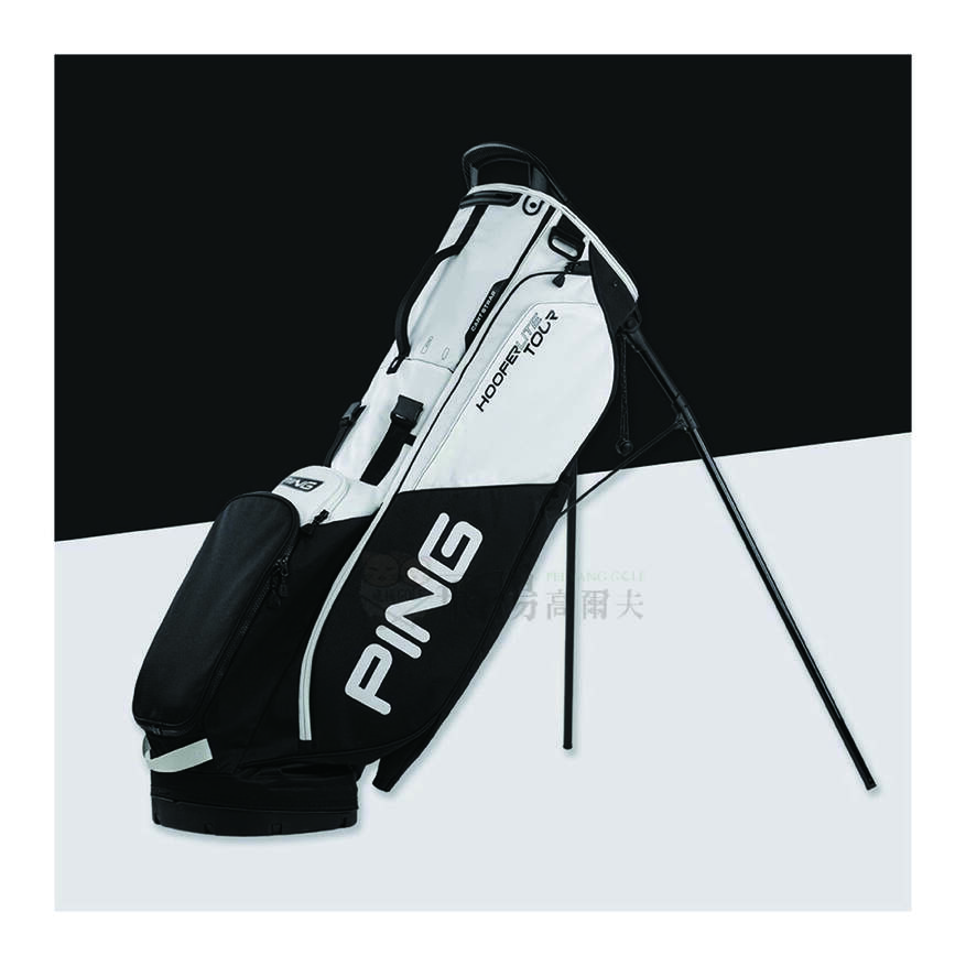 【飛揚高爾夫】Ping Hoofer Lite Tour 231 腳架袋 ,#PI25A510316 ,黑/白