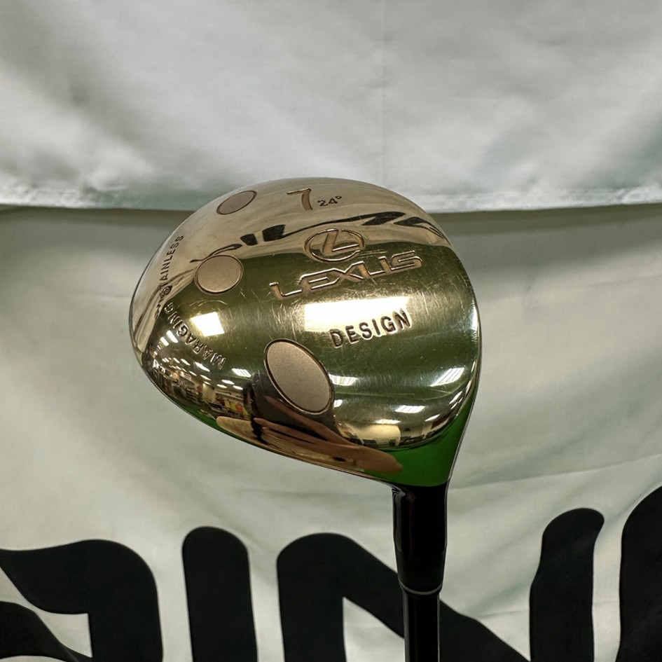 【二手#20409】Lexus Design 七號球道木桿 角度24ﾟ,硬度R