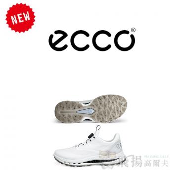 【飛揚高爾夫】ecco 男鞋(無釘) Biom C5 Boa #132614-50874 ,全白